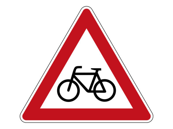 Verkehrszeichen 138 Radverkehr Radfahrausbildung Grundschule